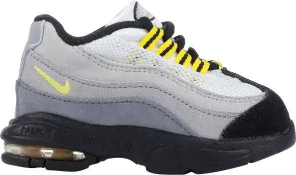  Nike Little Max 95 TD &#039;Cool Grey Tour Yellow&#039;