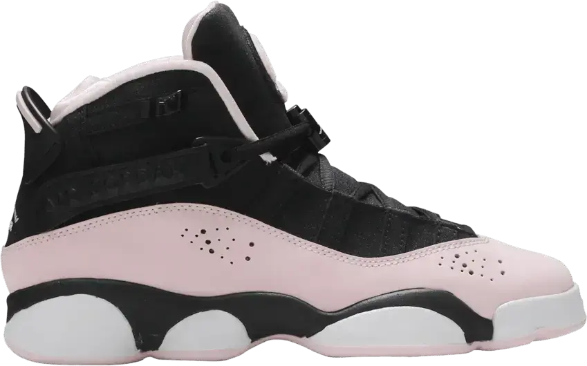  Jordan 6 Rings Black Pink Foam (GS)