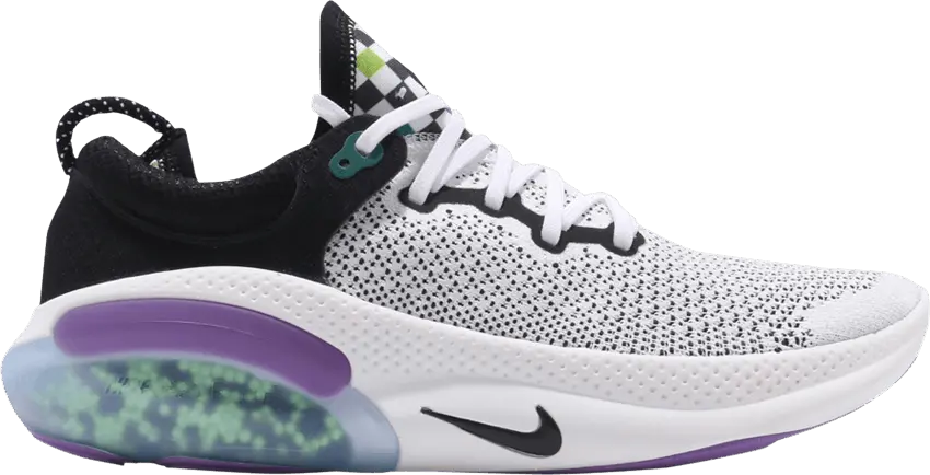  Nike Joyride Run Flyknit Summit White Black Purple (W)