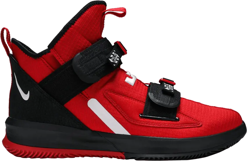 Nike LeBron Soldier 13 SFG Red Black White