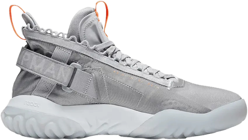  Jordan Proto React Wolf Grey Total Orange