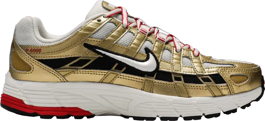  Nike P-6000 Metallic Gold (Women&#039;s)