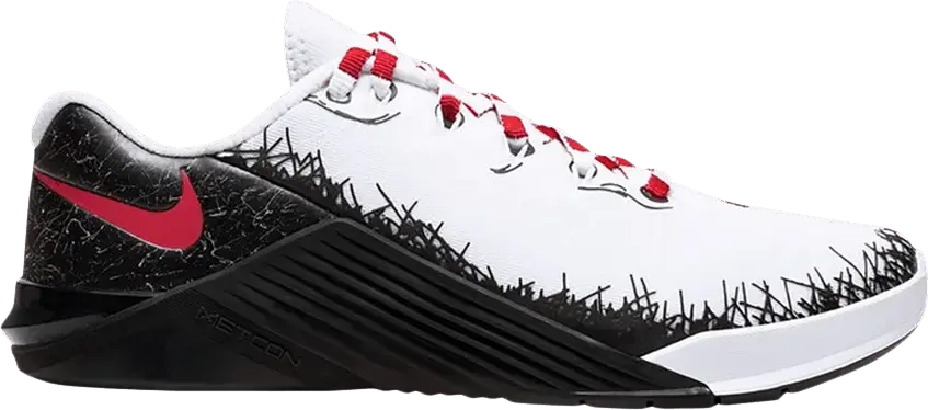  Nike Metcon 5 Amp White Red Black (Women&#039;s)