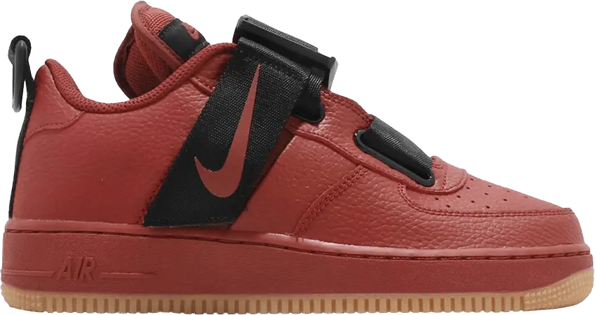  Nike Air Force 1 Utility GS &#039;Dune Red&#039;