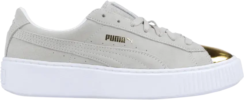  Puma Suede Platform Gold Gold  (Women&#039;s)