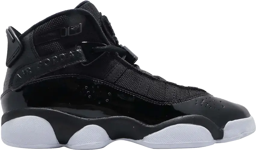  Jordan 6 Rings Black White (GS)