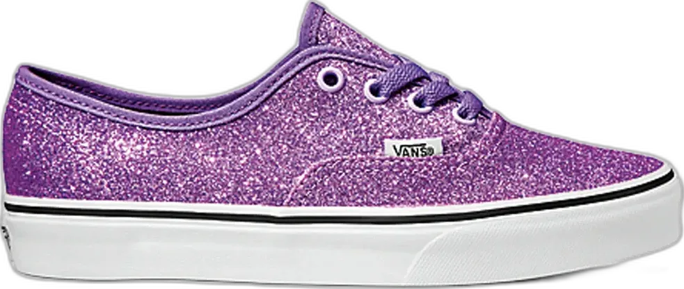  Vans Authentic Glitter Purple (Women&#039;s)