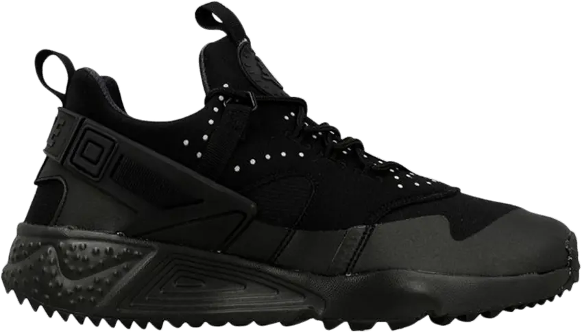  Nike Air Huarache Utility Triple Black