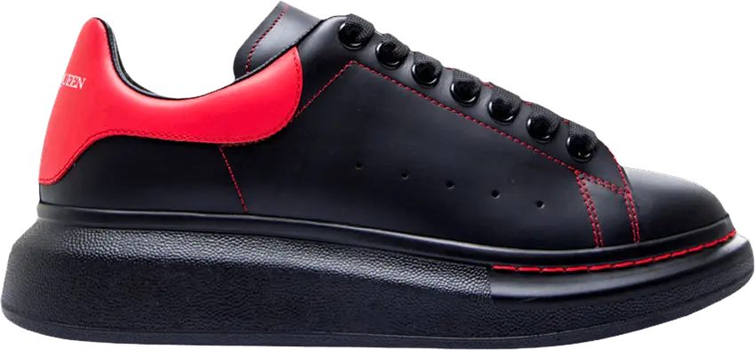  Alexander Mcqueen Alexander McQueen Oversized Sneaker &#039;Black Red&#039;