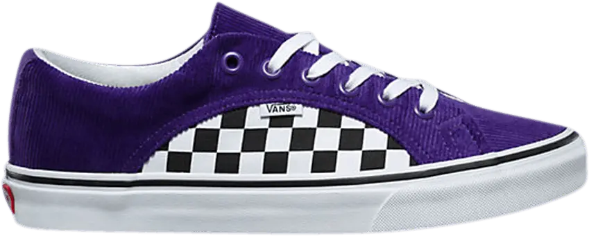  Vans Lampin &#039;Checkerboard Corduroy - Heliotrope&#039;