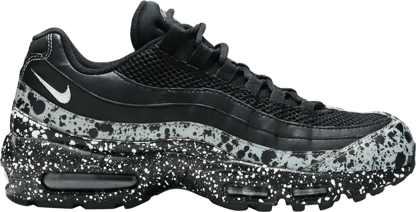  Nike Air Max 95 Se Black Black-White (Women&#039;s)