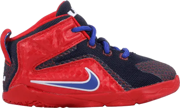  Nike LeBron 12 TD &#039;Red Navy&#039;