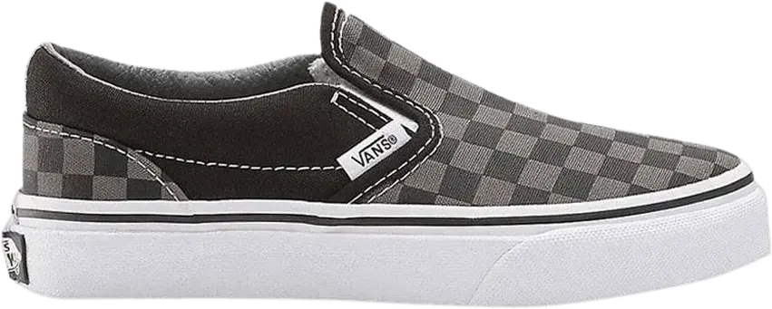  Vans Classic Slip-On Checkerboard Pewter (PS)