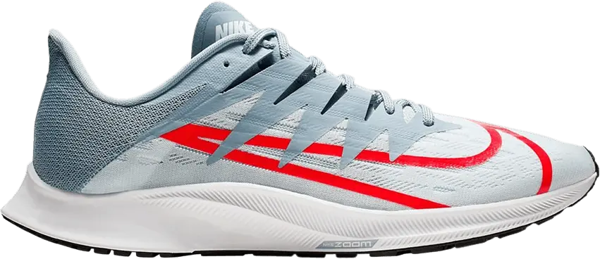  Nike Zoom Rival Fly Pure Platinum Bright Crimson