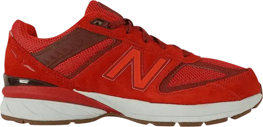  New Balance 990v5 Little Kid &#039;Mambo Sauce&#039;