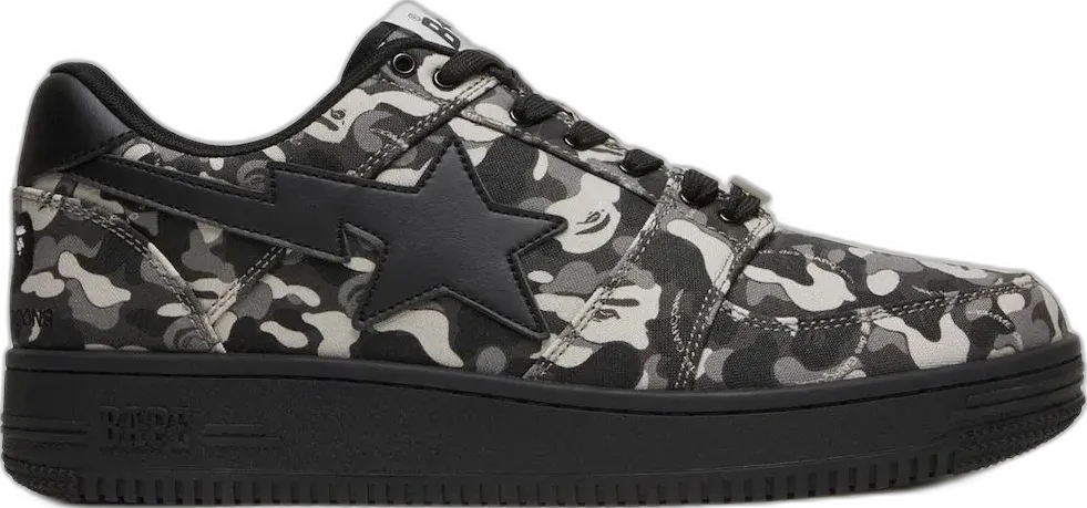  A Bathing Ape Bape Sta Comme Des Garcons Black Camo