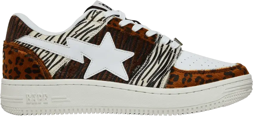  A Bathing Ape Bape Sta Low Animal Mix