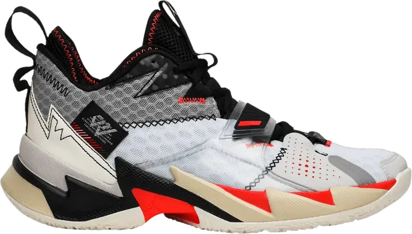  Jordan Why Not Zer0.3 White Bright Crimson Black