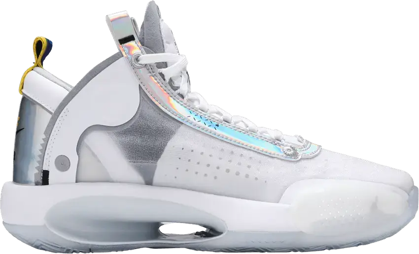  Jordan XXXIV White Metallic Silver (GS)