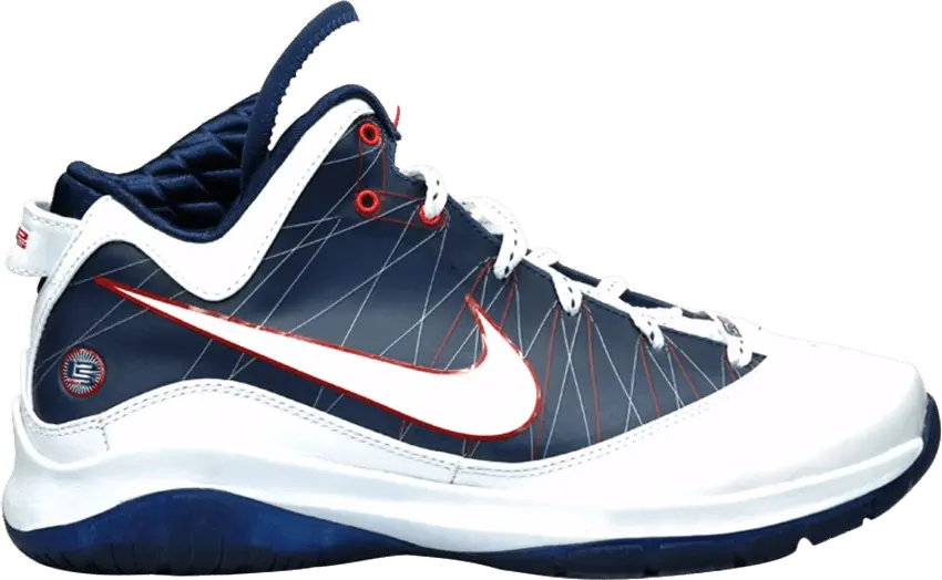  Nike LeBron 7 PS P.S. White/Navy