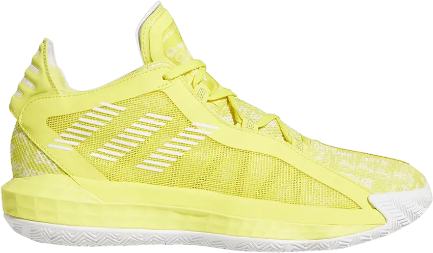  Adidas Dame 6 &#039;Shock Yellow&#039;
