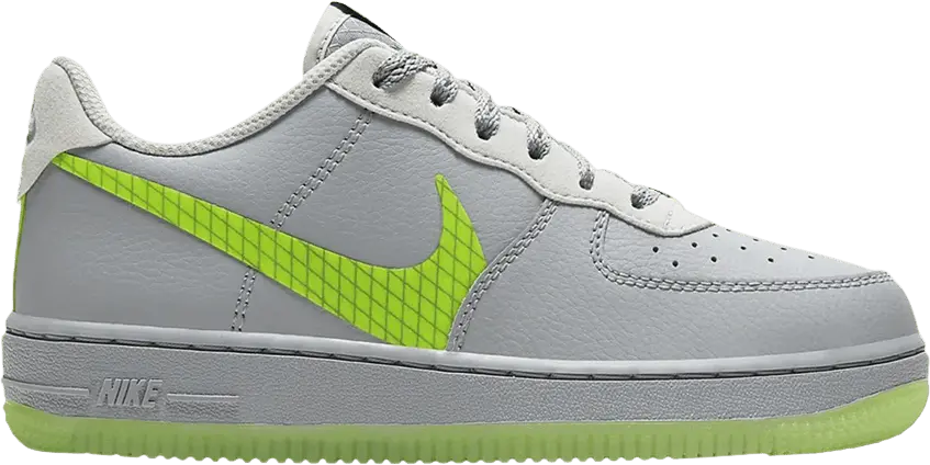  Nike Force 1 LV8 3 PS &#039;Wolf Grey Ghost Green&#039;