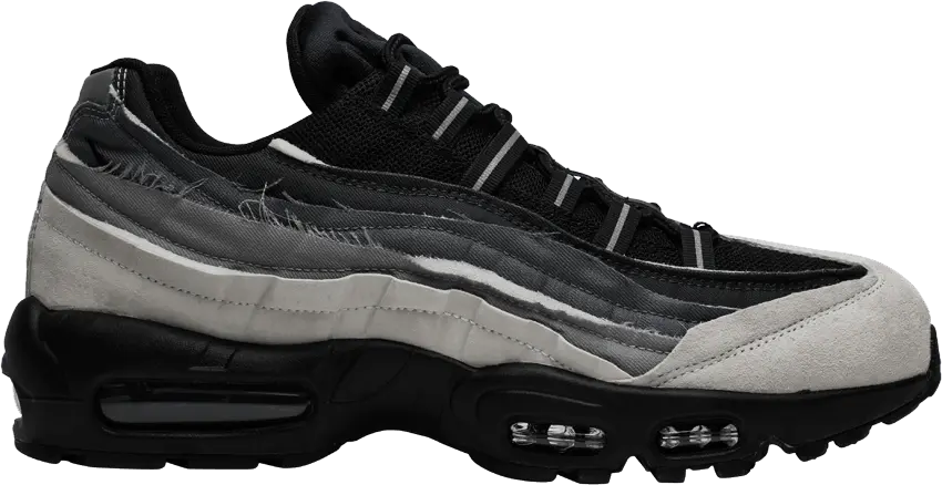  Nike Air Max 95 Comme des Garcons Black Grey