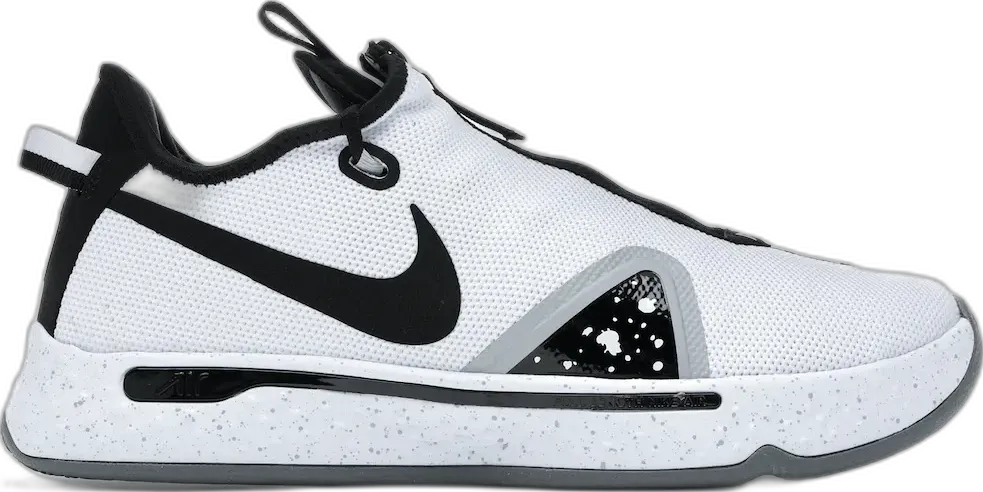  Nike PG 4 White Black