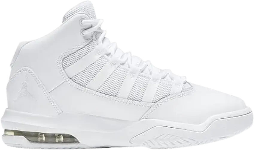  Jordan Max Aura GS &#039;Triple White&#039;