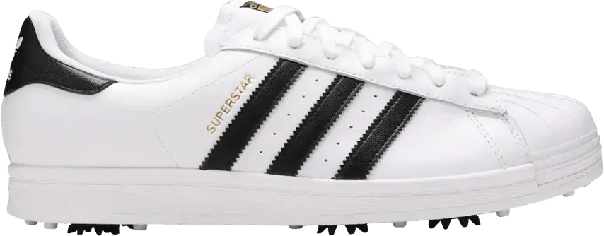  Adidas adidas Golf Superstar White Black