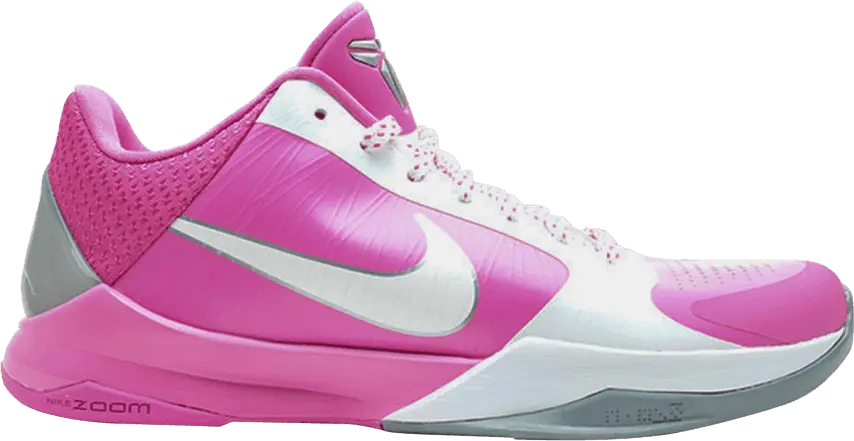  Nike Zoom Kobe 5 TB &#039;Yow Think Pink&#039;