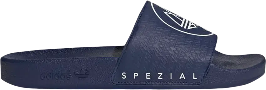 Adidas adidas Adilette Spzl Dark Blue