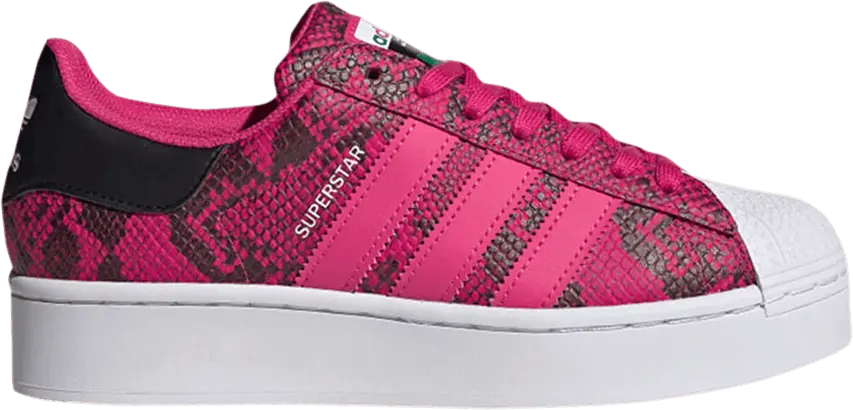  Adidas Wmns Superstar Bold &#039;Pink Snakeskin&#039;