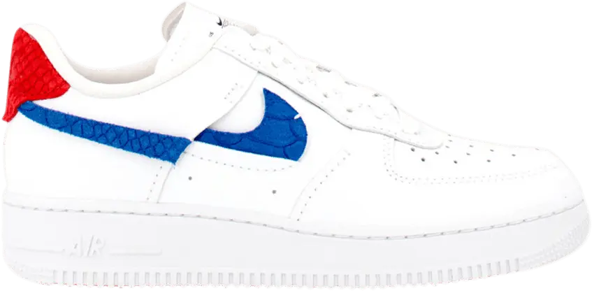  Nike Air Force 1 LXX White Red Royal (Women&#039;s)