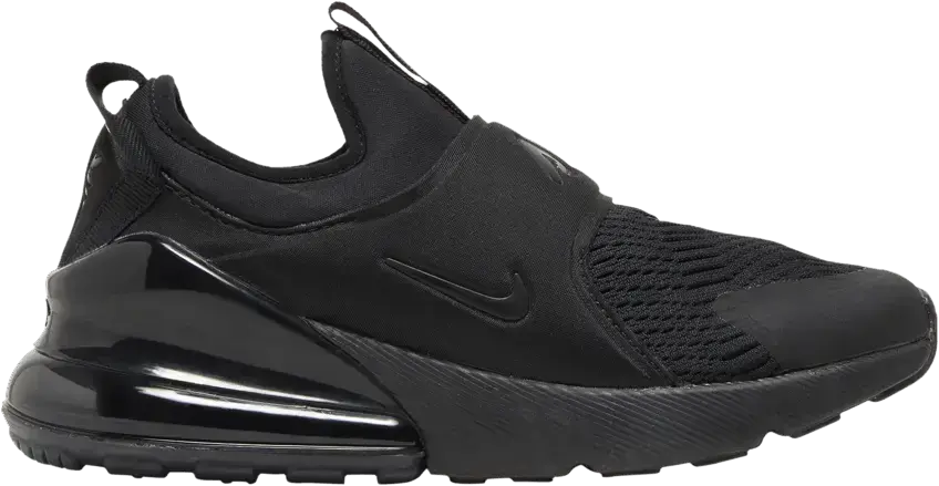  Nike Air Max 270 Extreme Triple Black (GS)