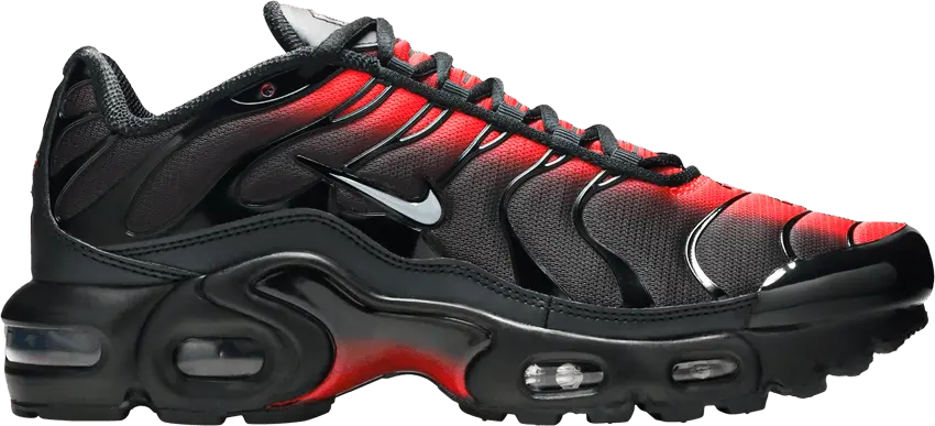  Nike Air Max Plus GS &#039;Black Crimson&#039;