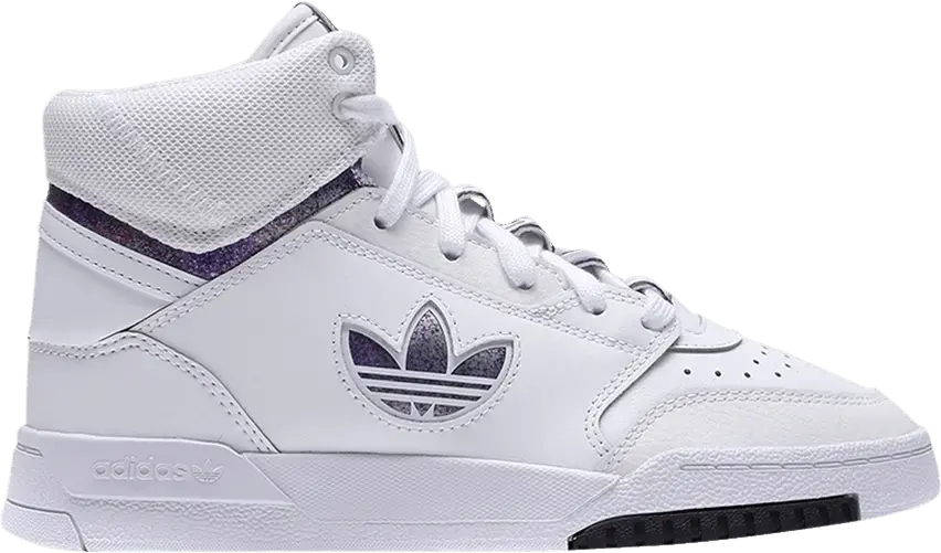  Adidas Drop Step XL &#039;White Purple&#039;