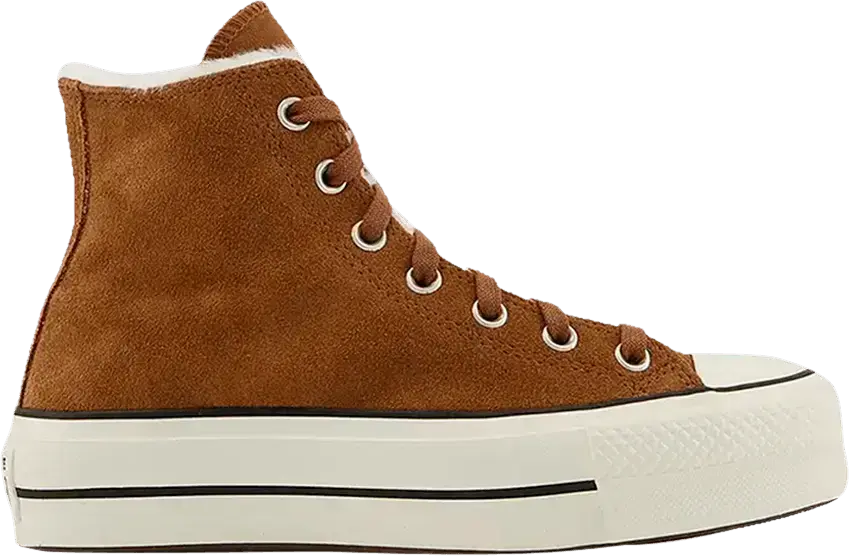  Converse Wmns Chuck Taylor All Star Lift High &#039;Clove Brown&#039;