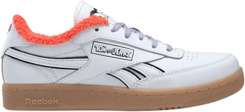  Reebok Tom &amp; Jerry x Club C Revenge Big Kid &#039;Droopy&#039;