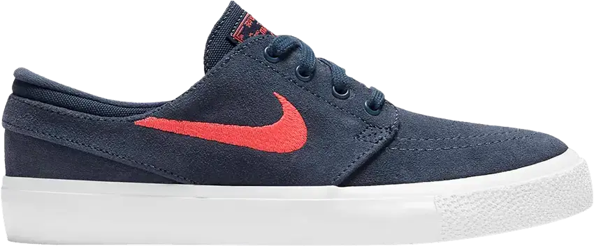  Nike Stefan Janoski SB GS &#039;Midnight Navy Crimson&#039;