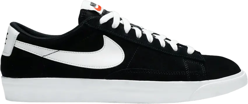  Nike Blazer Low Premiuim Vintage Suede Black White