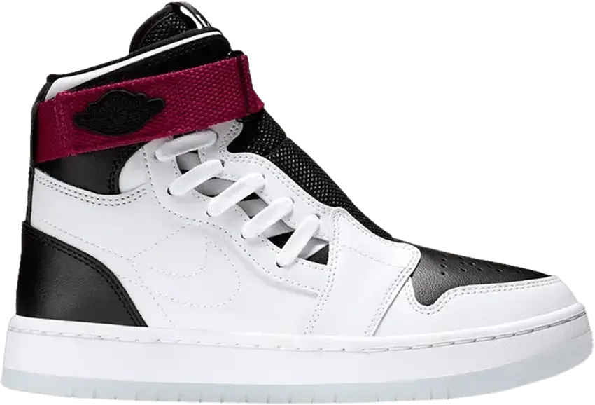  Jordan 1 Nova XX White Noble Red Black (Women&#039;s)