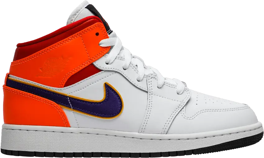  Jordan 1 Mid Alternate Multi-Color (GS)