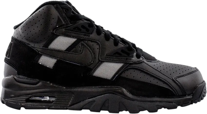  Nike Air Trainer SC High &#039;Triple Black&#039;