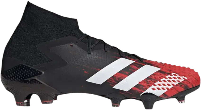  Adidas adidas Predator Mutator 20.1 FG Black White Red