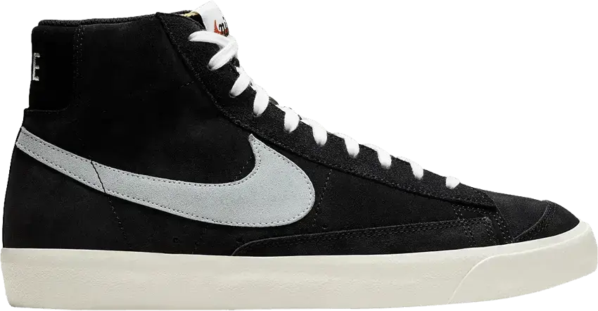  Nike Blazer Mid 77 Black Suede