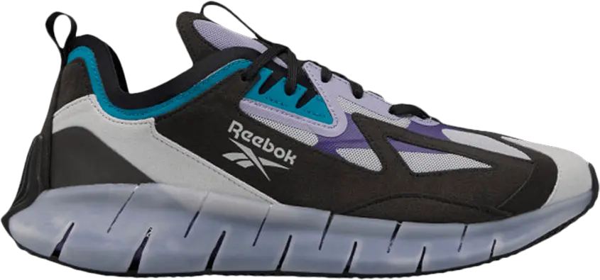  Reebok Zig Kinetica Concept Type 2 Black Teal Orchid