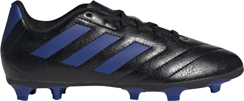  Adidas Goletto 7 FG J &#039;Black Royal Blue&#039;