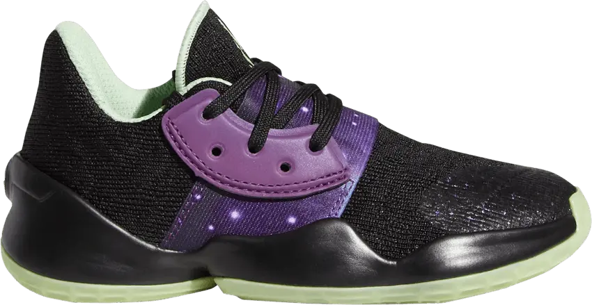  Adidas Harden Vol. 4 Little Kids &#039;Glory Purple&#039;