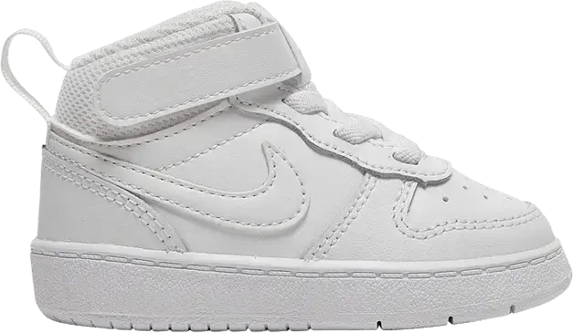  Nike Court Borough Mid 2 TD &#039;Triple White&#039;